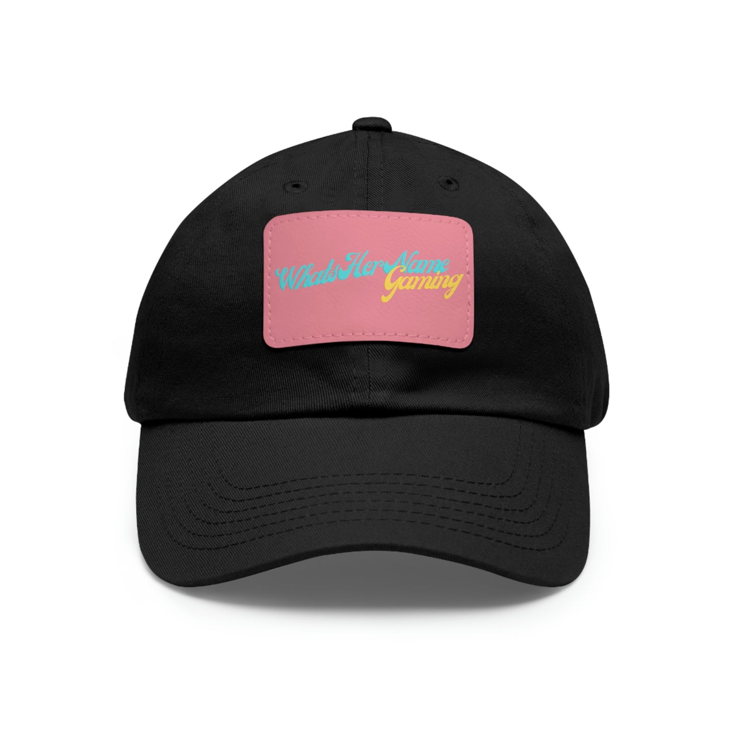 WHN Dad Hat with Leather Patch