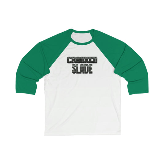 Crooked Slade Unisex 3\4 Sleeve Baseball Tee