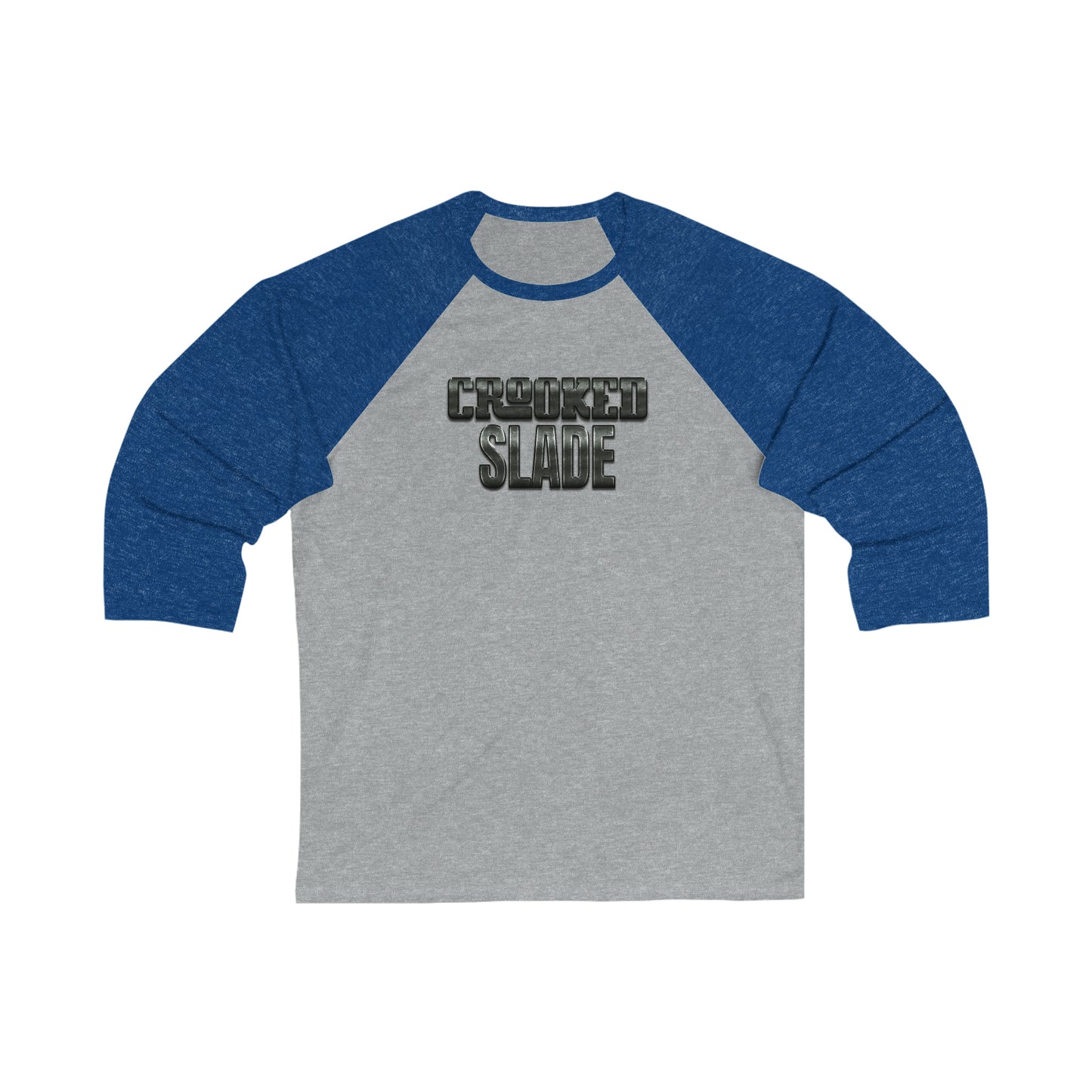 Crooked Slade Unisex 3\4 Sleeve Baseball Tee