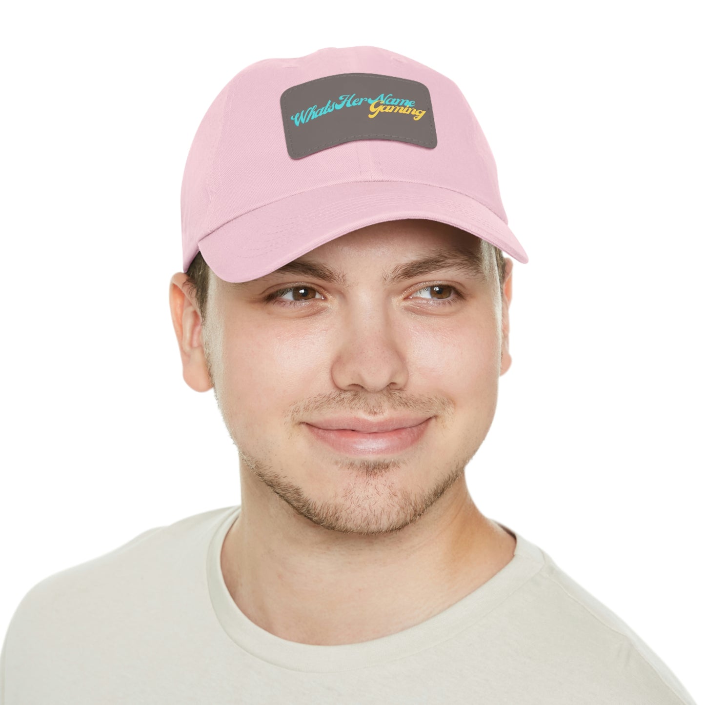WHN Dad Hat with Leather Patch